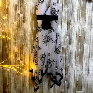 TABOO short halter cocktail dress